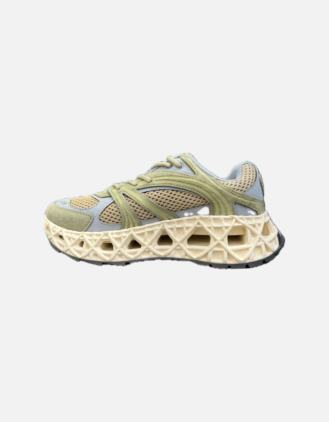 B35 NXXT SNEAKERS BEIGE MESH / KHAKI SUEDE