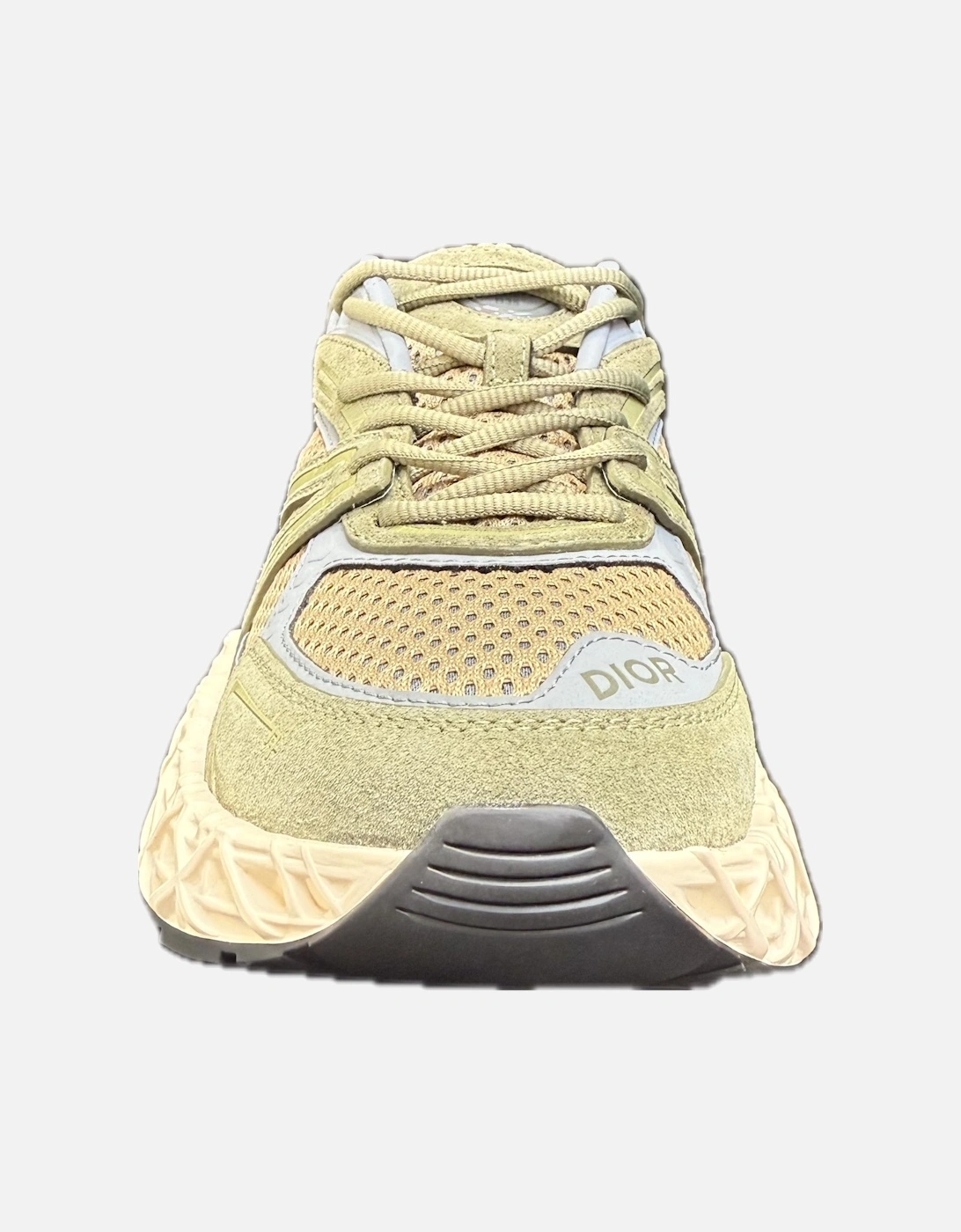 B35 NXXT SNEAKERS BEIGE MESH / KHAKI SUEDE