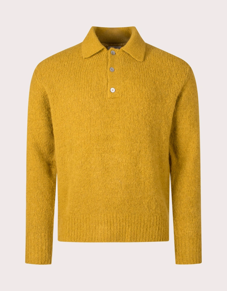 Relaxed Fit Rasmus Brushed Polo Shirt