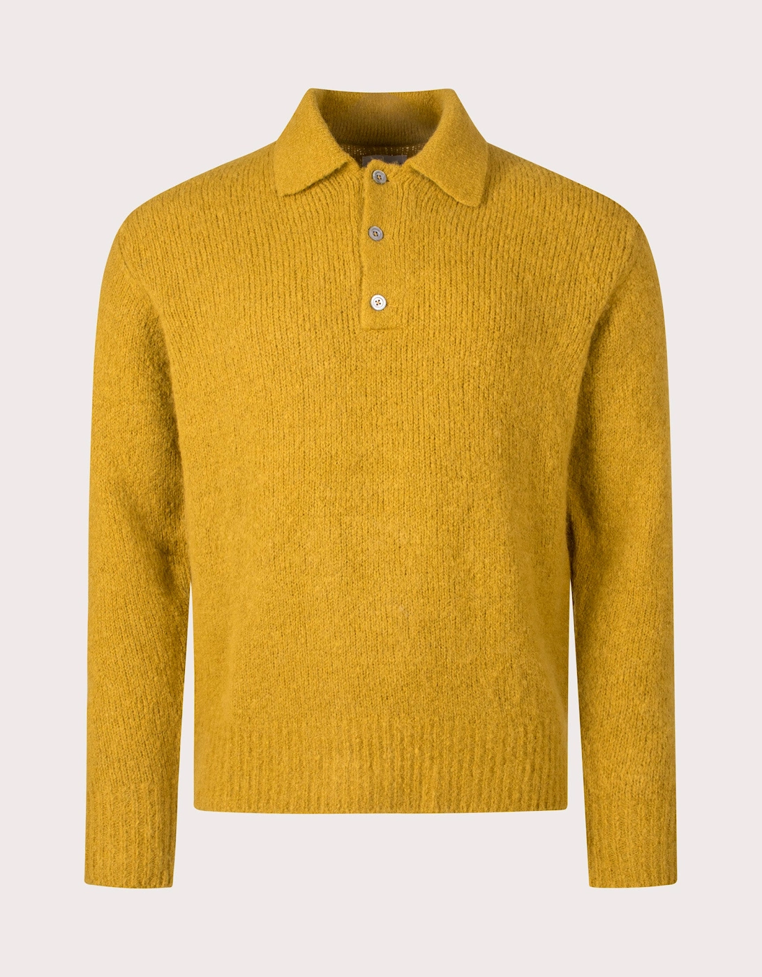 Relaxed Fit Rasmus Brushed Polo Shirt, 3 of 2