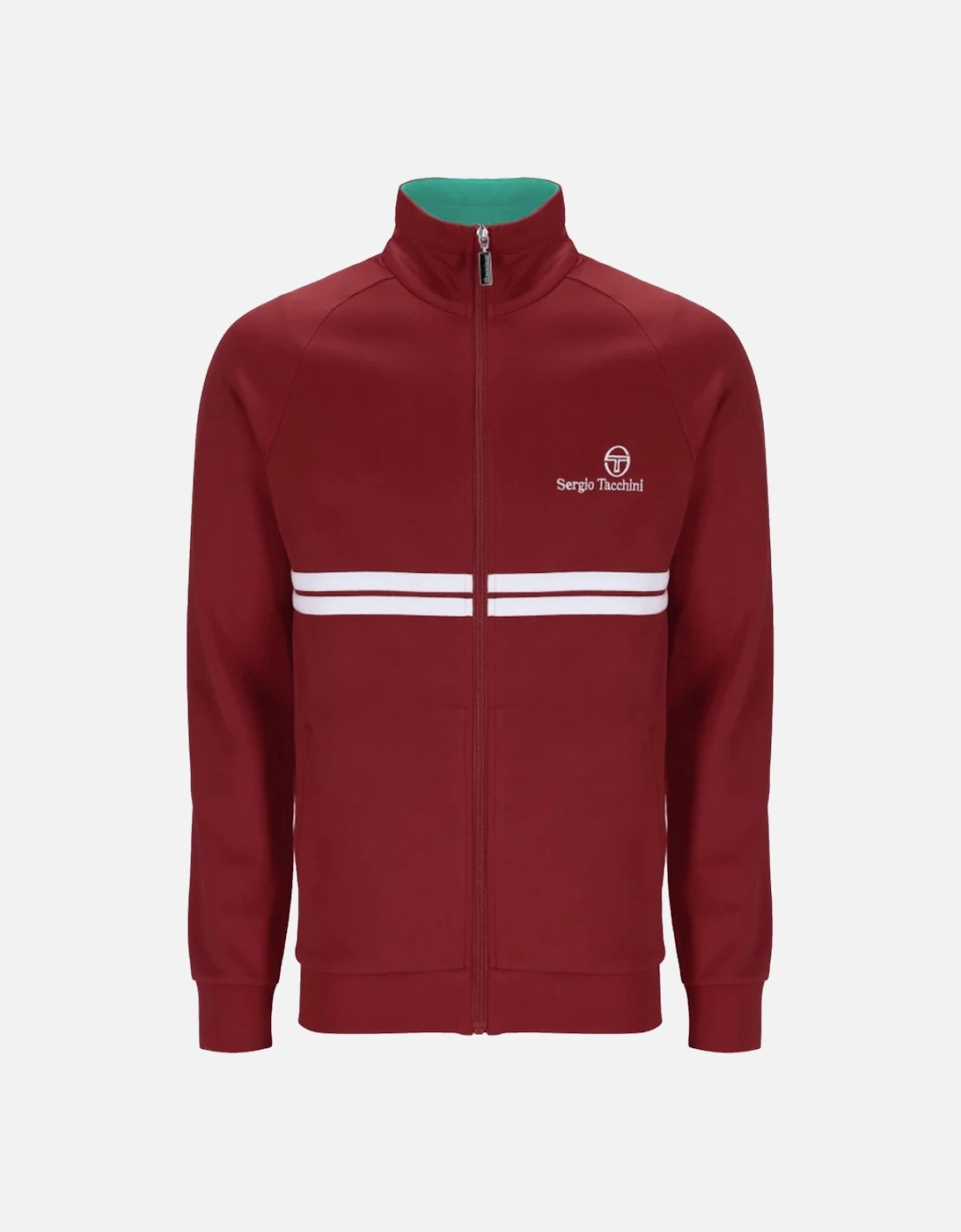 New Dallas Track Top Jacket Rhubarb/Gardenia/Aruba Blue, 4 of 3