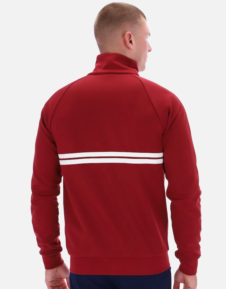 New Dallas Track Top Jacket Rhubarb/Gardenia/Aruba Blue