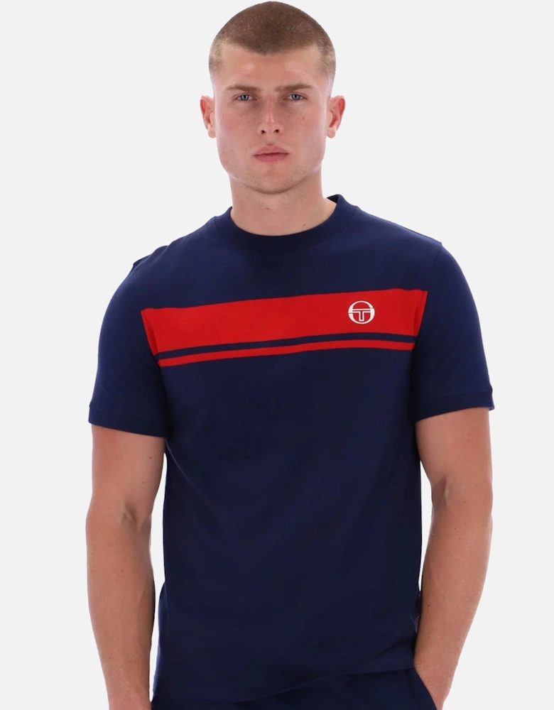 Master T-Shirt Maritime Blue/Adrenaline Rush