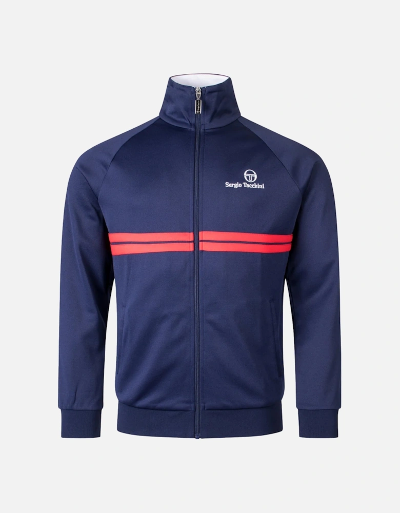 New Dallas Track Top Jacket Maritime Blue/White/Adrenaline Rush