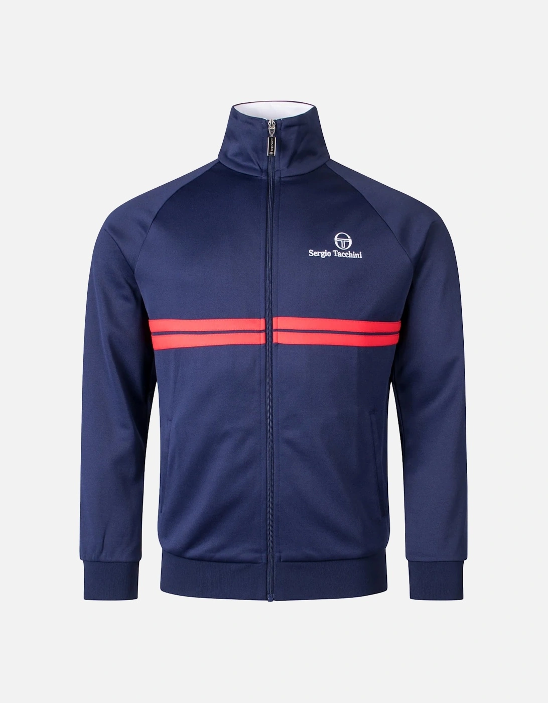 New Dallas Track Top Jacket Maritime Blue/White/Adrenaline Rush, 4 of 3