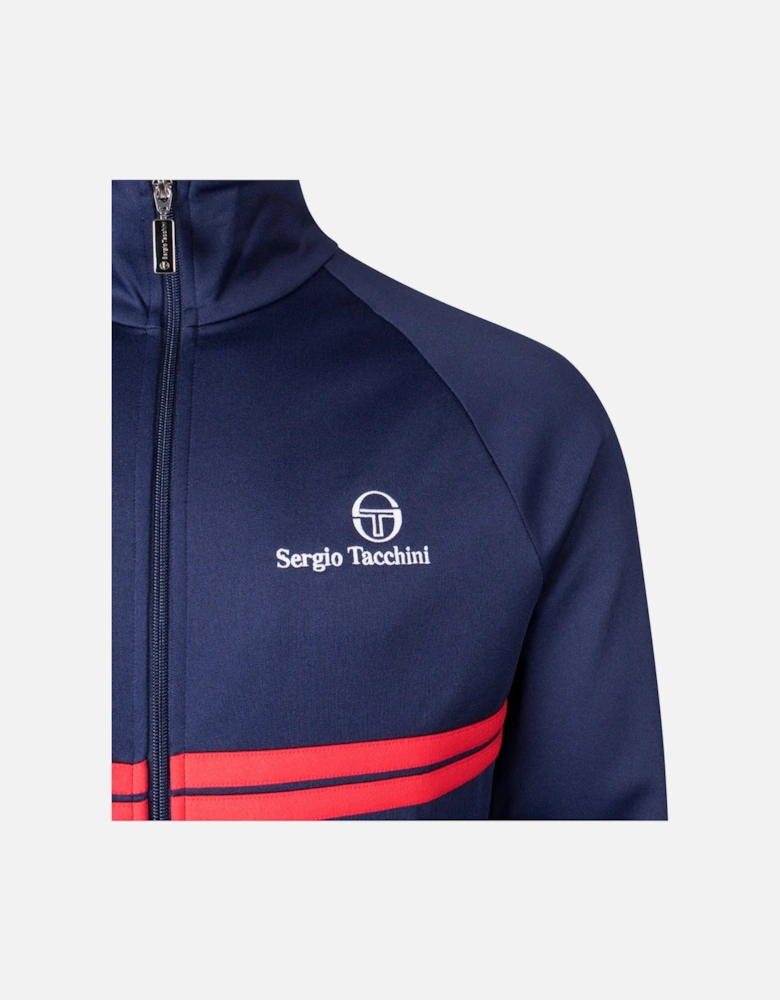 New Dallas Track Top Jacket Maritime Blue/White/Adrenaline Rush