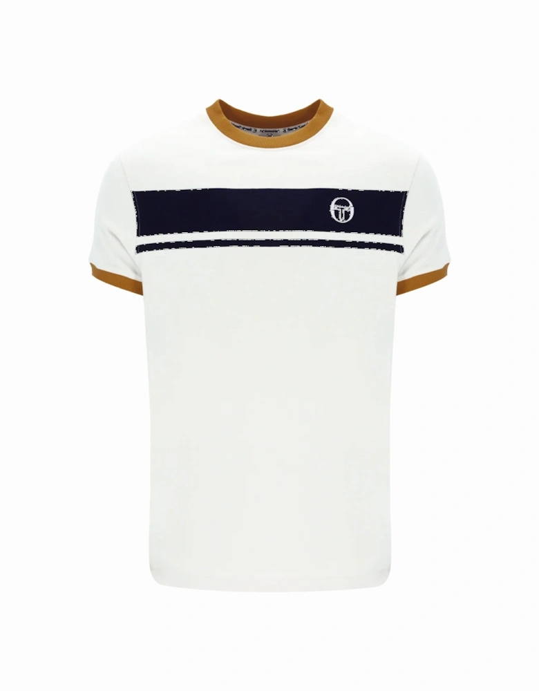 Master T-Shirt Gardenia/Maritime Blue/Pumpkin Spice