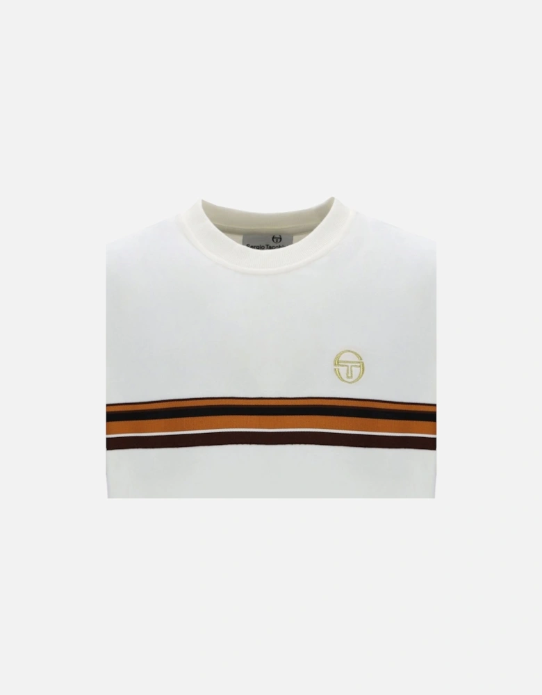 Ayme Velour T-Shirt Gardenia/Gold