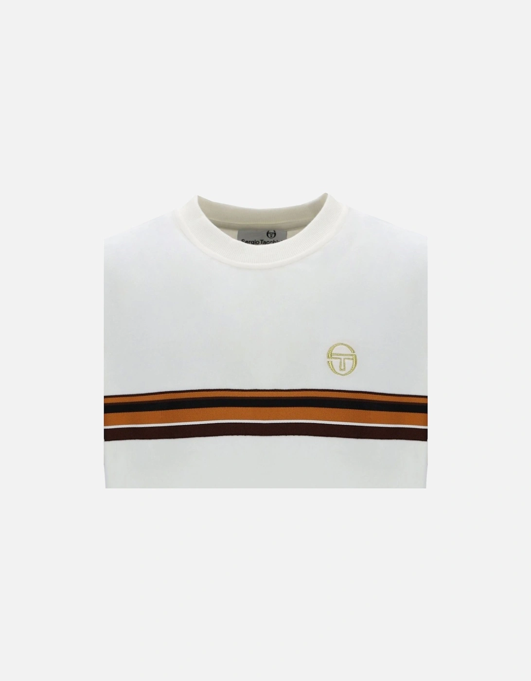 Ayme Velour T-Shirt Gardenia/Gold