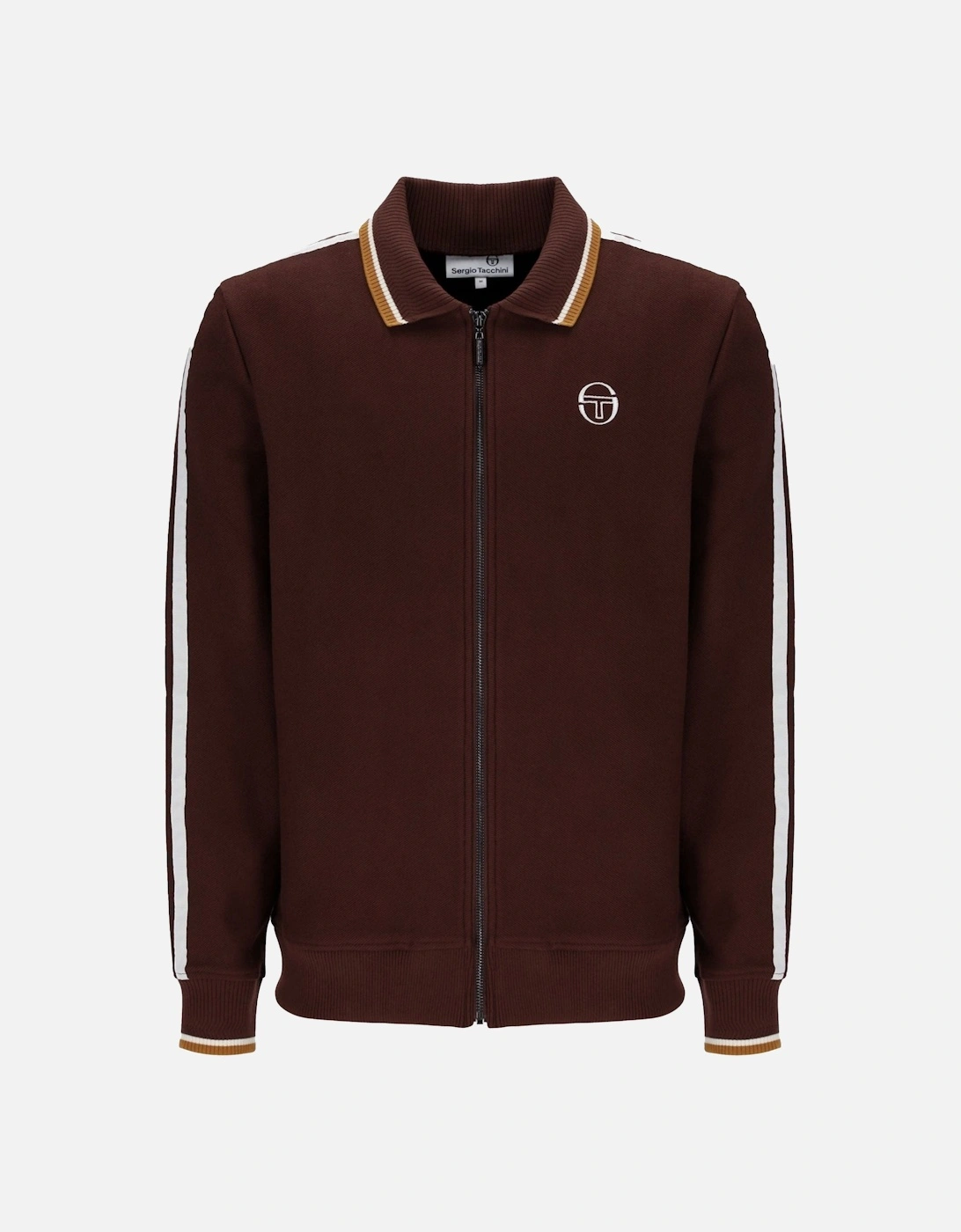 Giorno Track Top Jacket Bitter Chocolate, 4 of 3