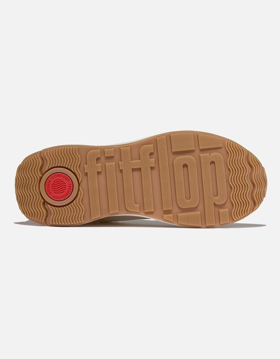 F-Mode Flow Suede Women's Cream Mix Trainers