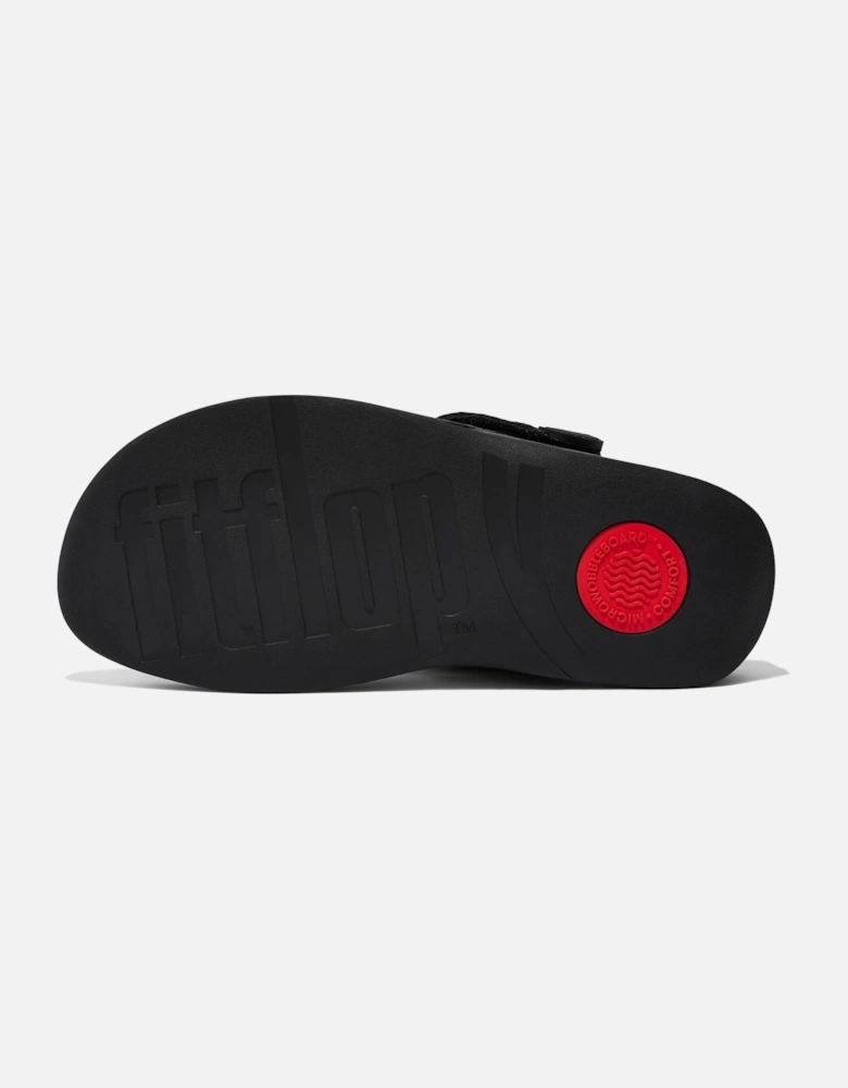 Trakk II Leather Men's All Black Sandals