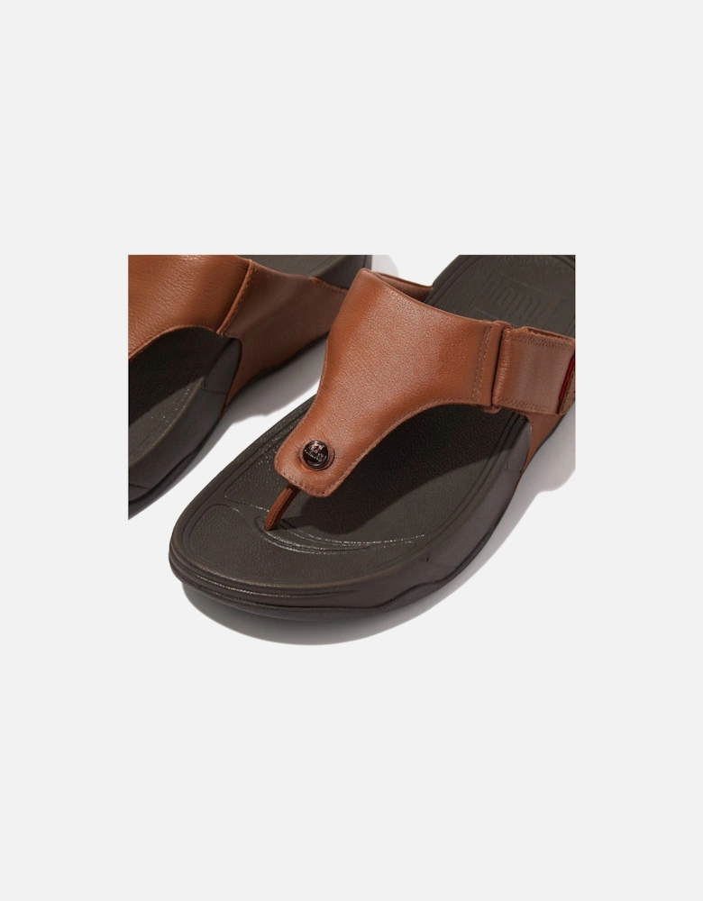 Trakk II Leather Men's Dark Tan Sandals