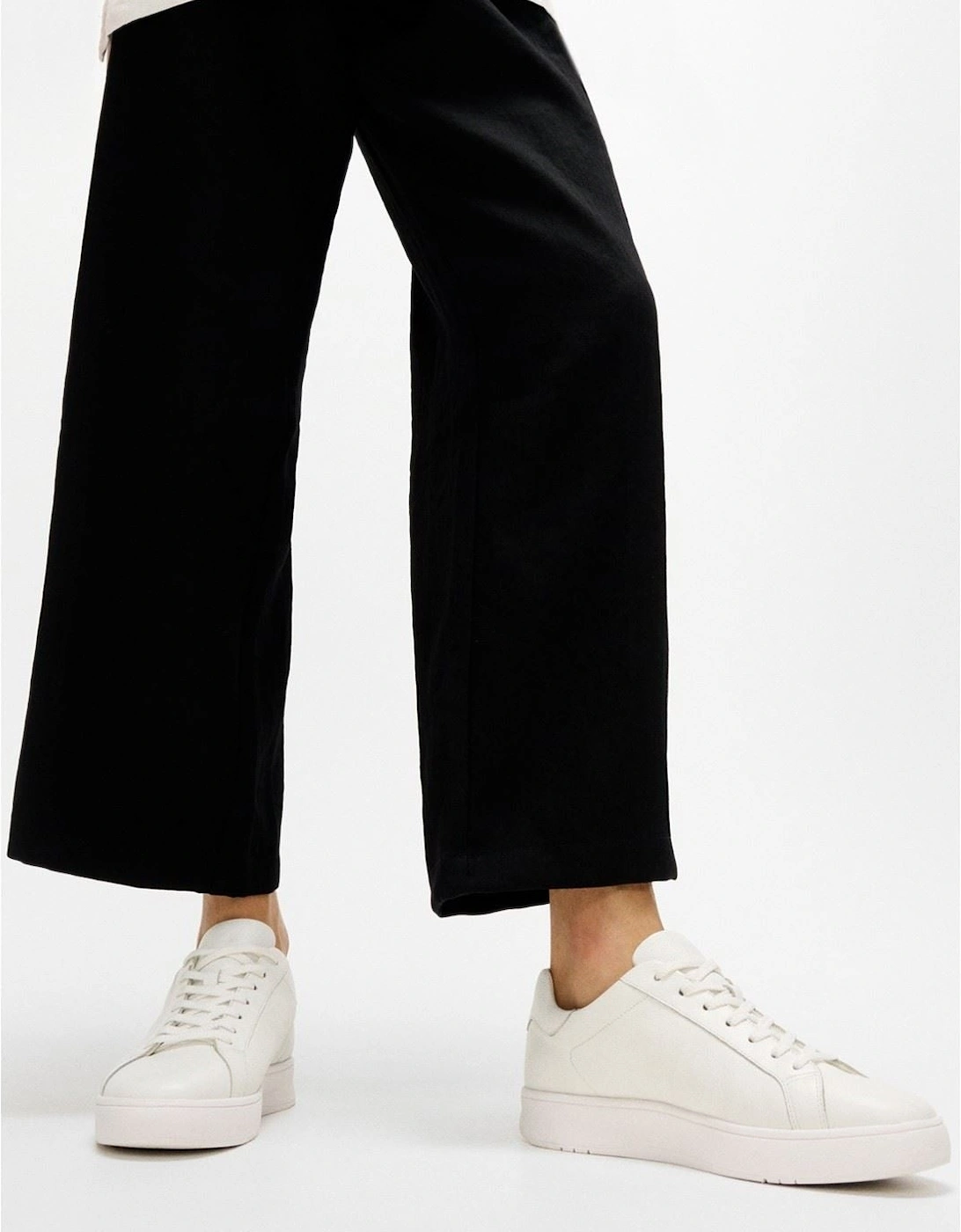 Rally II Leather Men's Urban White Trainers