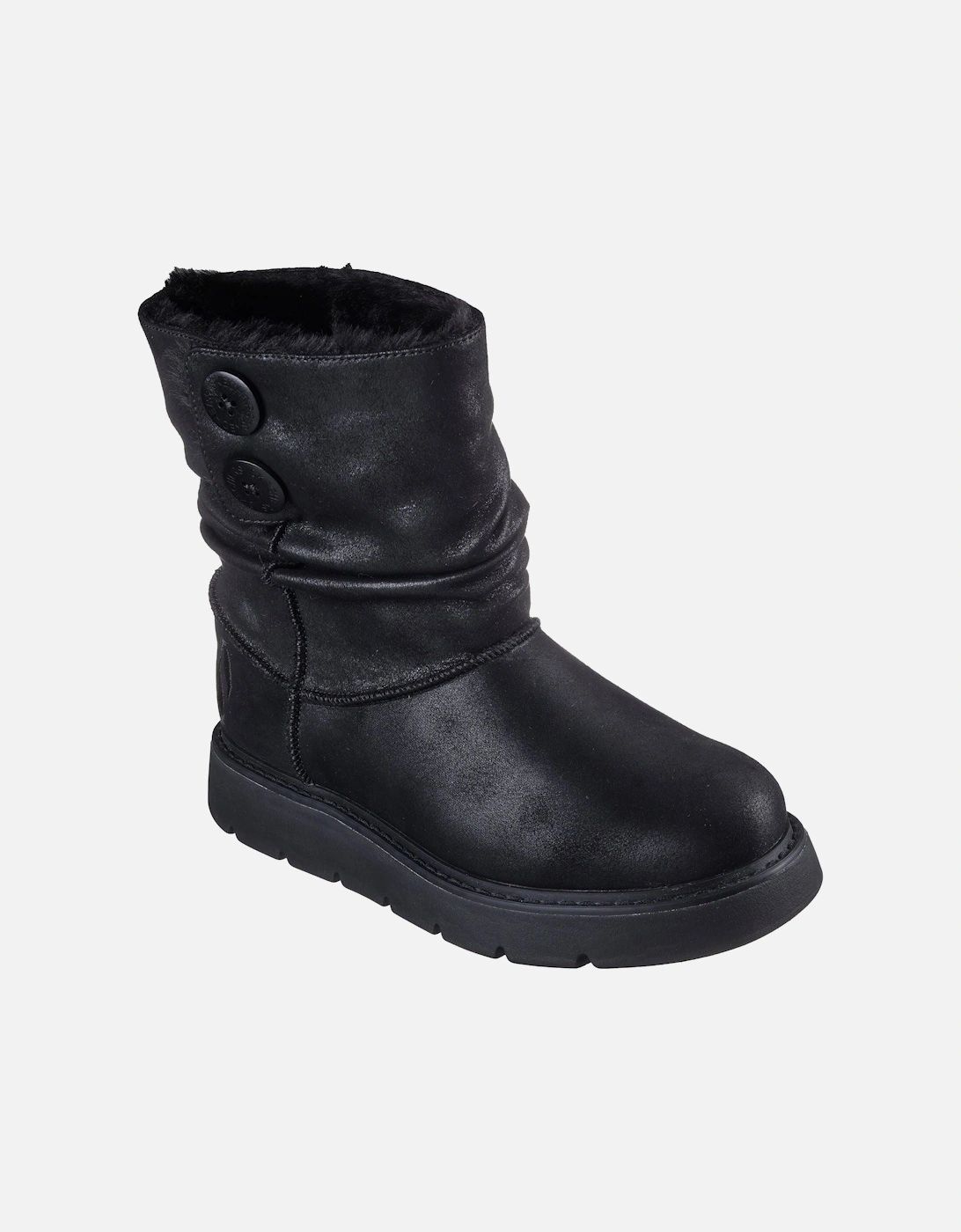 Keepsakes Lite Freezing Low Textile Women's Black Winter Ankle Boots, 6 of 5