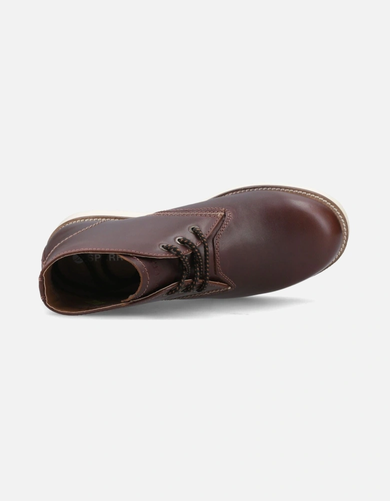 Sperry Portland Leather Men's Chocolate Ankle Boots