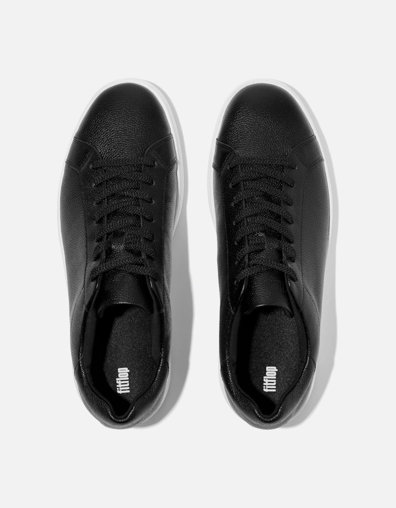 Rally II Leather Men's Black Trainers