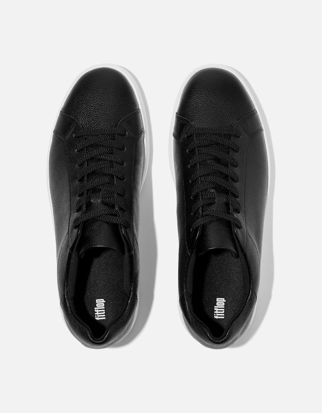 Rally II Leather Men's Black Trainers