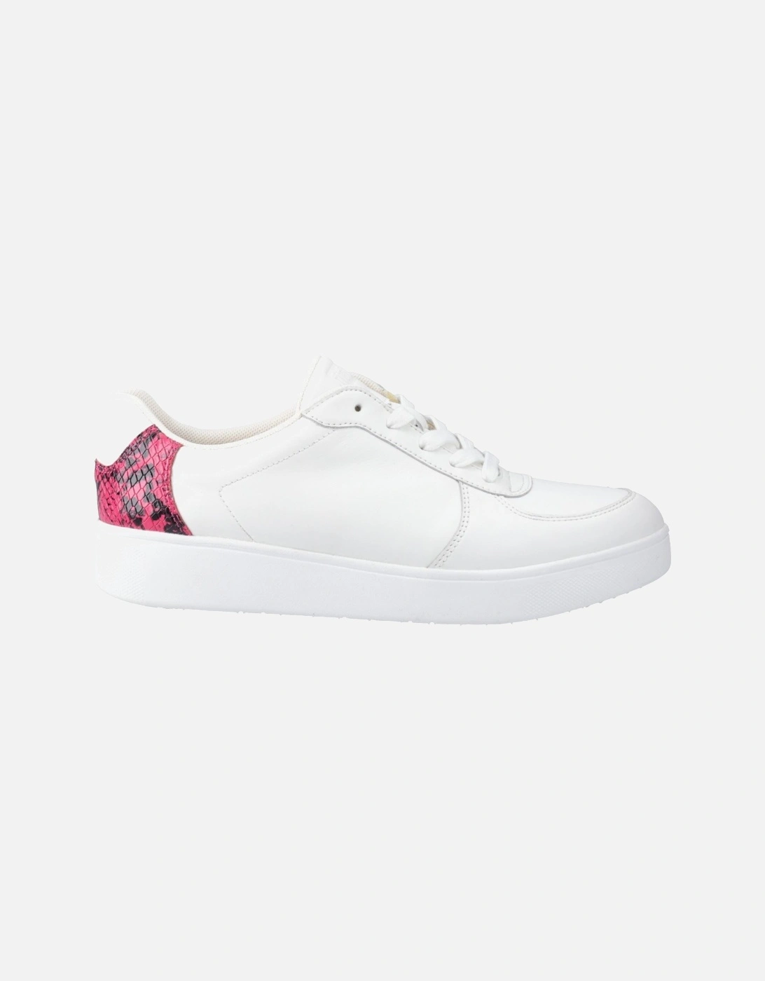 Rally Snakeprint-Backtab Leather Women's Urban White/Wild Raspberry Trainers