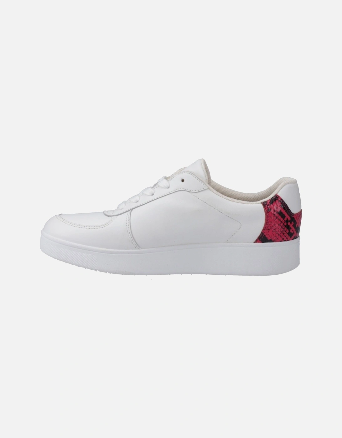Rally Snakeprint-Backtab Leather Women's Urban White/Wild Raspberry Trainers