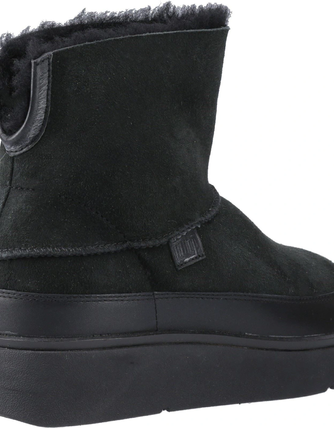 Gen-FF Mini Double-Faced Leather Women's All Black Boots