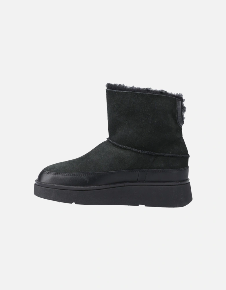 Gen-FF Mini Double-Faced Leather Women's All Black Boots