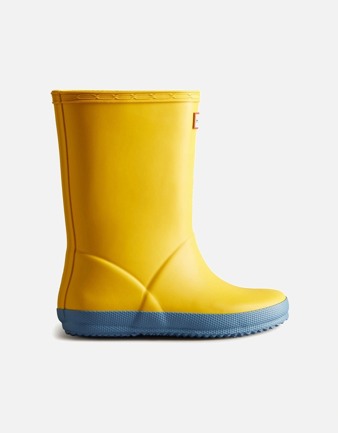 Kids First Boot Rubber Kid's Yellow Wellington Boots