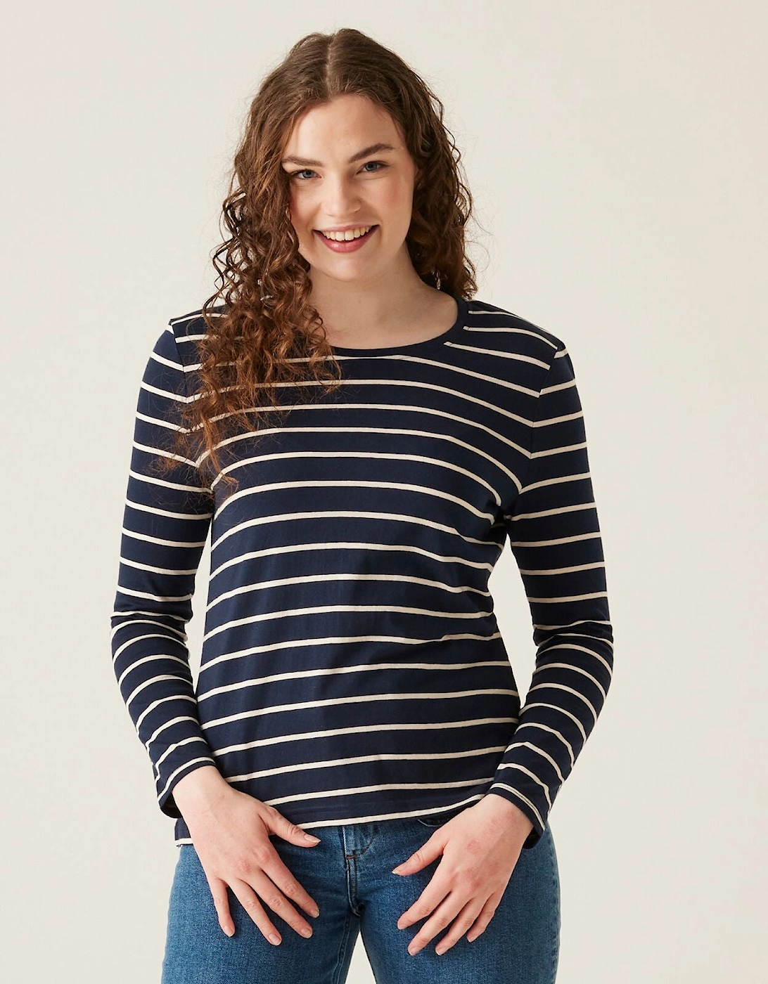 Womens Federica II Long Sleeve T-Shirt, 2 of 1