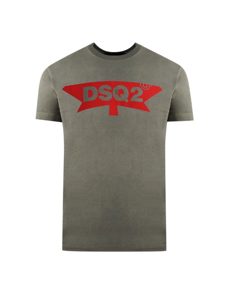 Bold Logo Grey T-Shirt