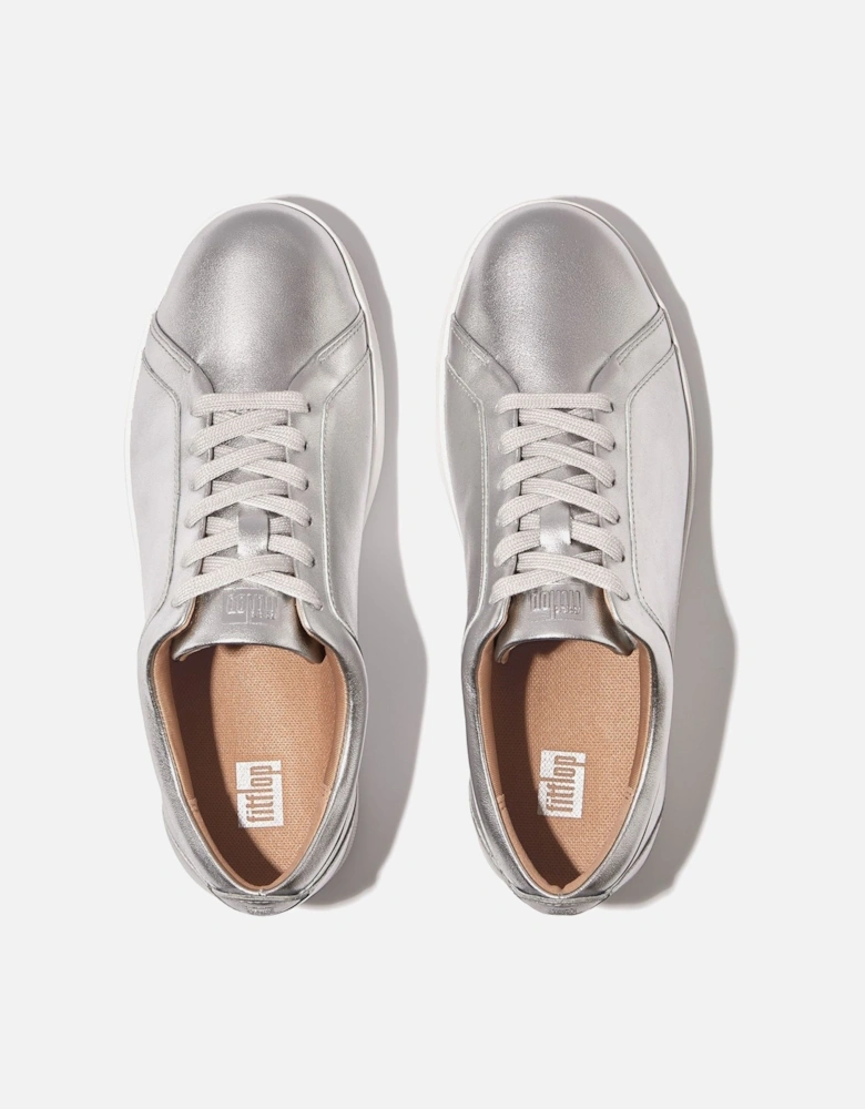 Rally Sneakers Leather Women's Silver Trainers