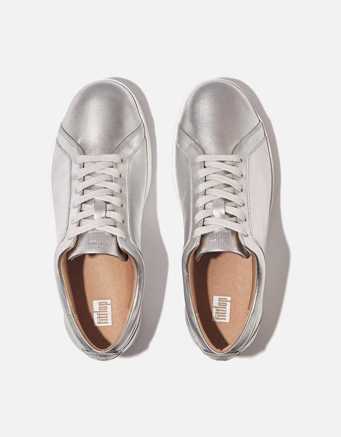 Rally Sneakers Leather Women's Silver Trainers