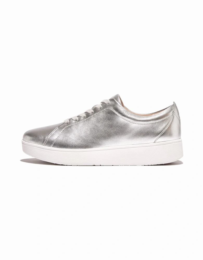 Rally Sneakers Leather Women's Silver Trainers