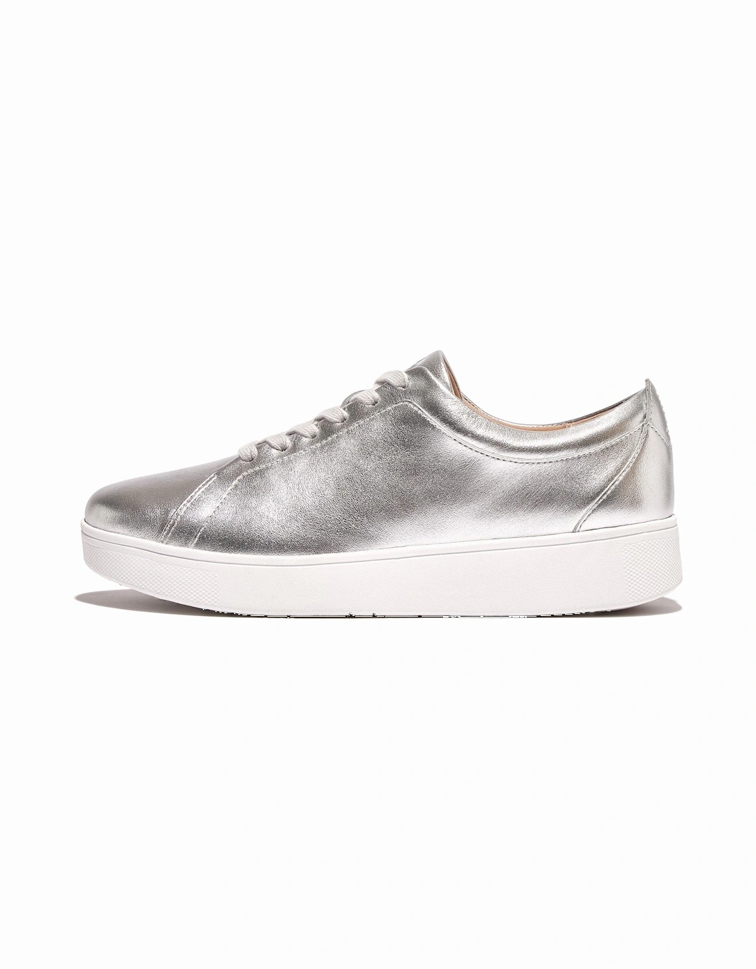 Rally Sneakers Leather Women's Silver Trainers