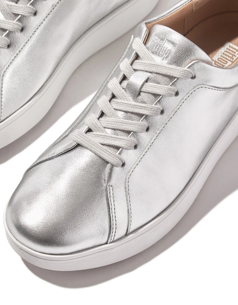 Rally Sneakers Leather Women's Silver Trainers