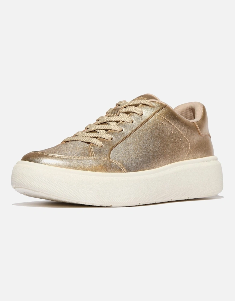 RTG Leather Women's Platino Trainers