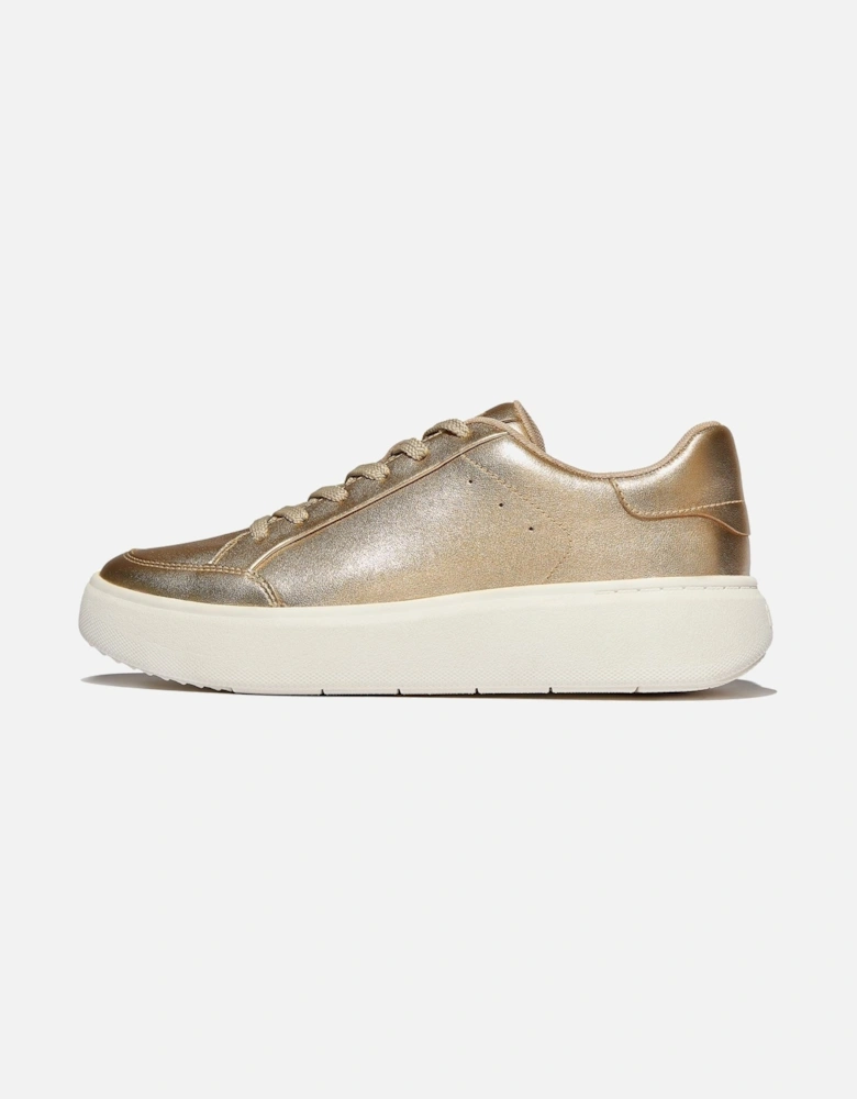 RTG Leather Women's Platino Trainers