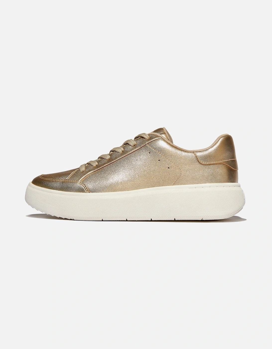 RTG Leather Women's Platino Trainers