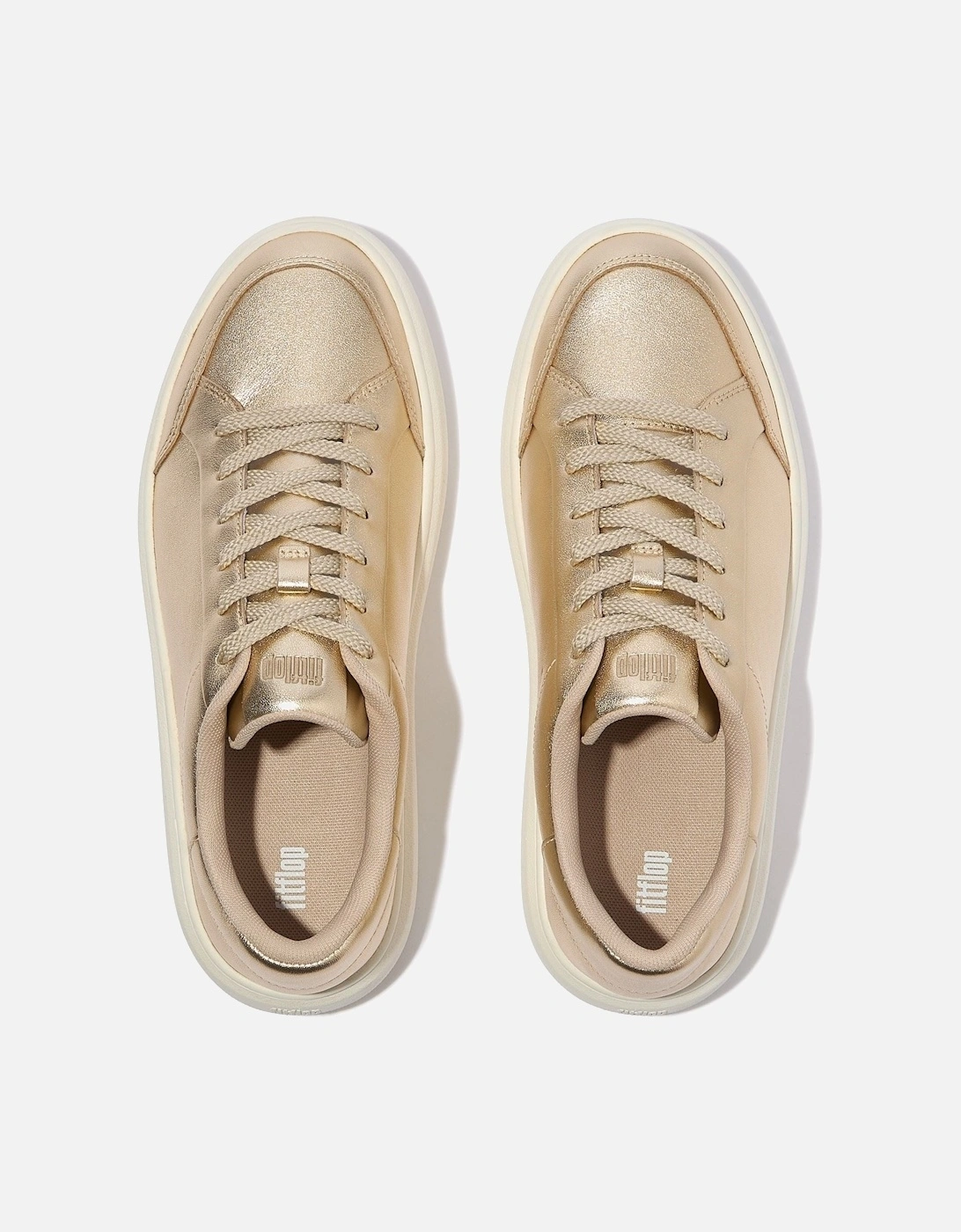 RTG Leather Women's Platino Trainers