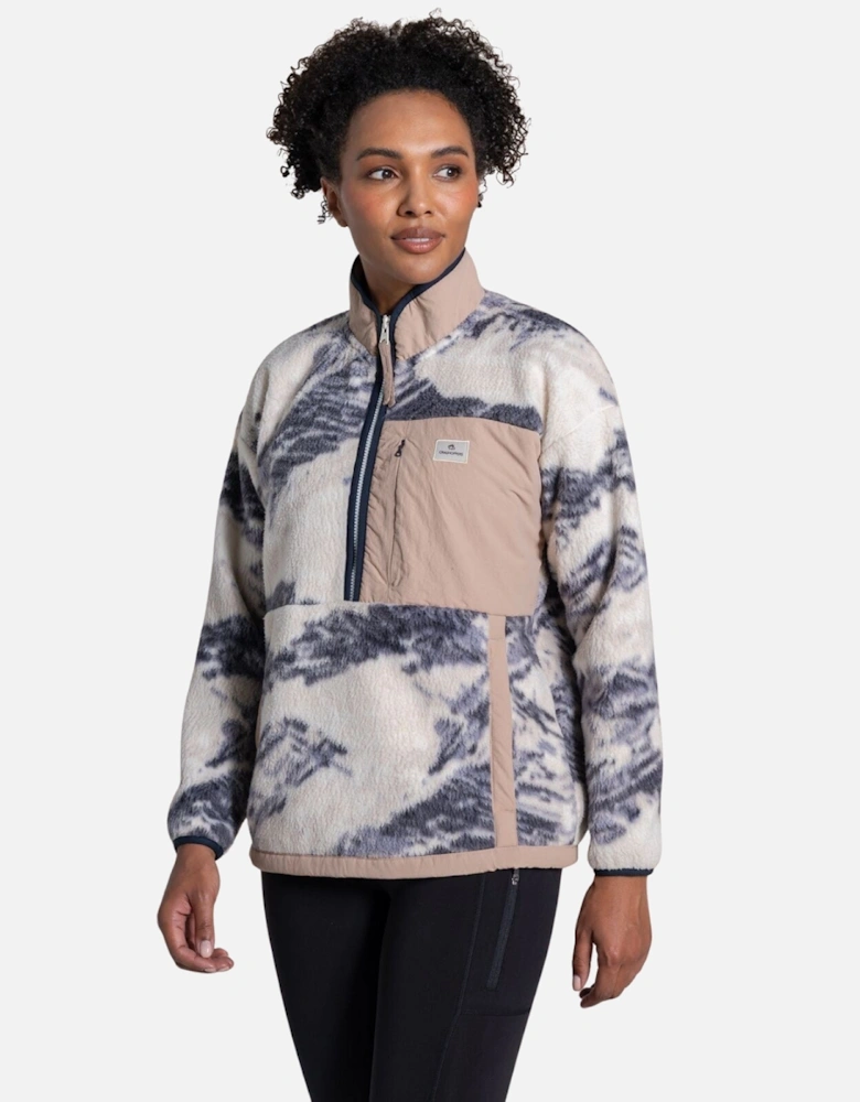 Womens Grange Relaxed Fit Half Zip Fleece