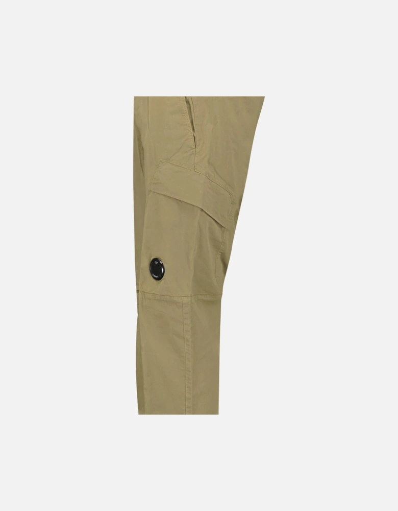 Twill Stretch Cargo Pants Beige