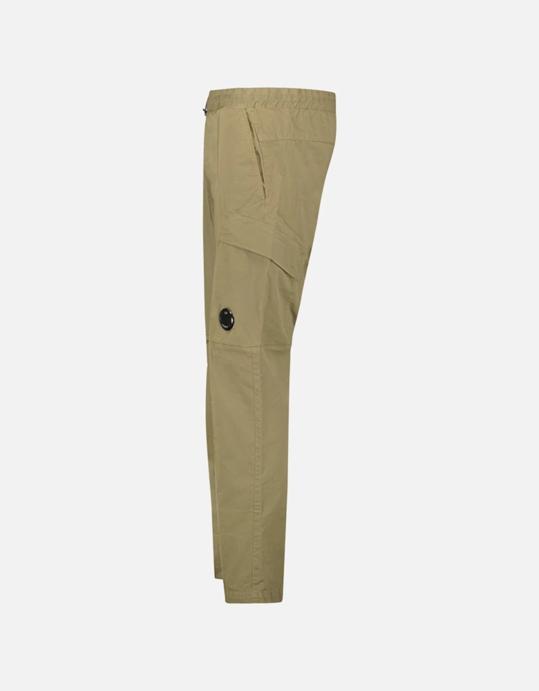 Twill Stretch Cargo Pants Beige