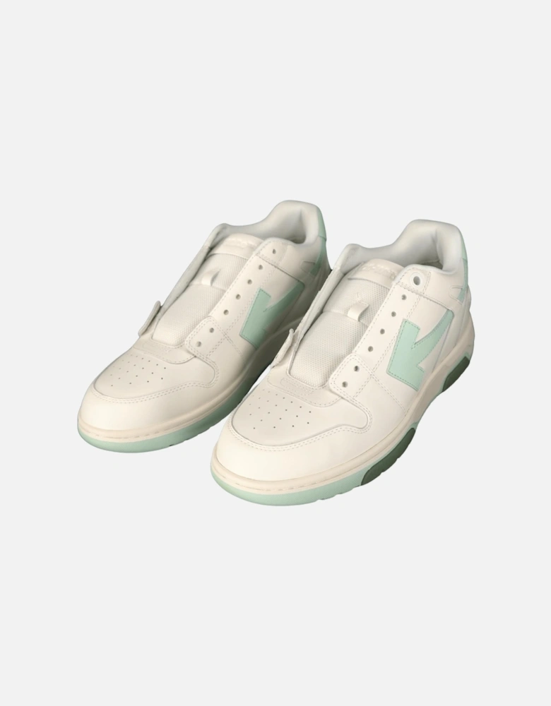 Out Of Office Low Top Trainers White & Mint (Defect)