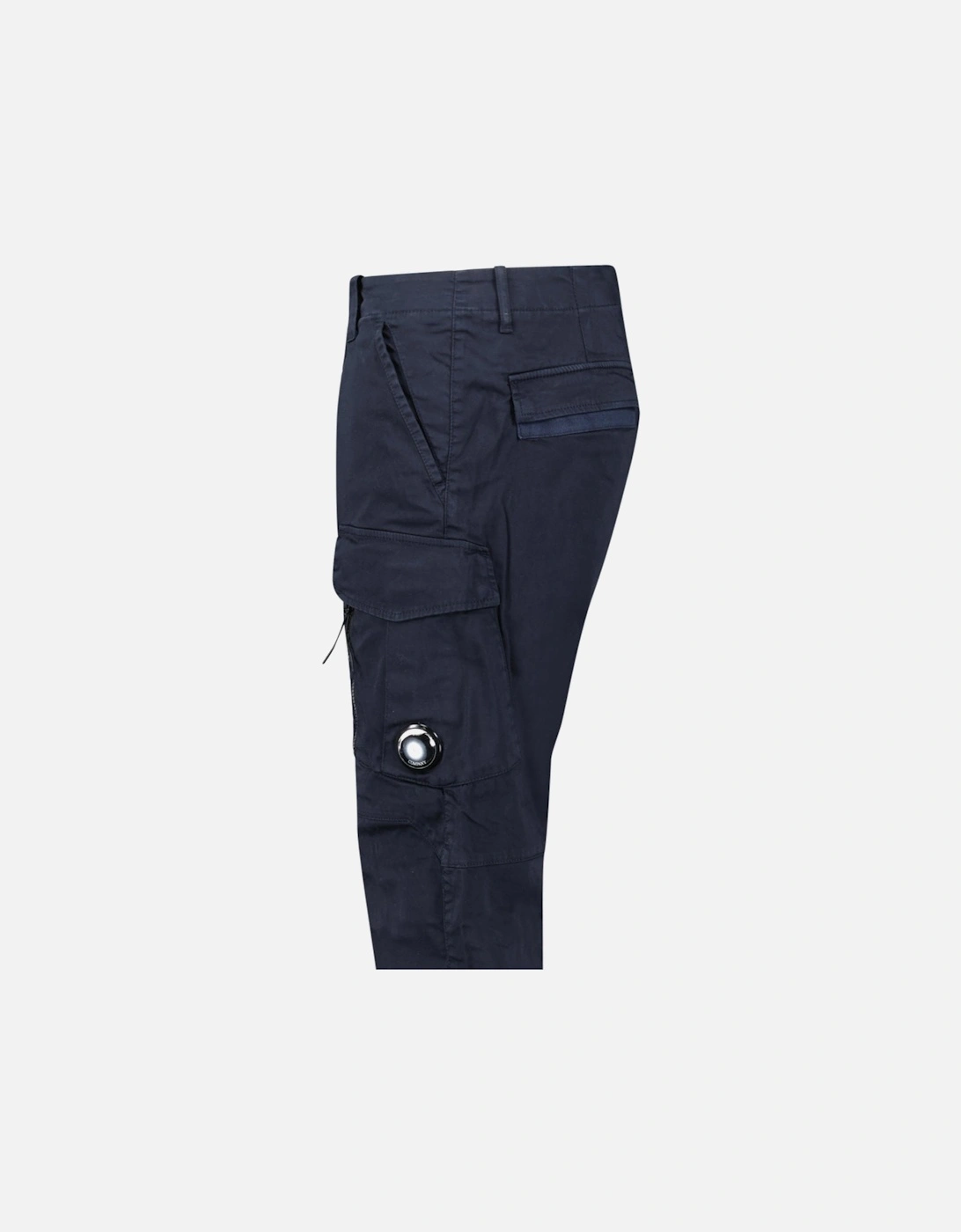 Lens Garment Dyed Ergonomic Cargo Pants Navy