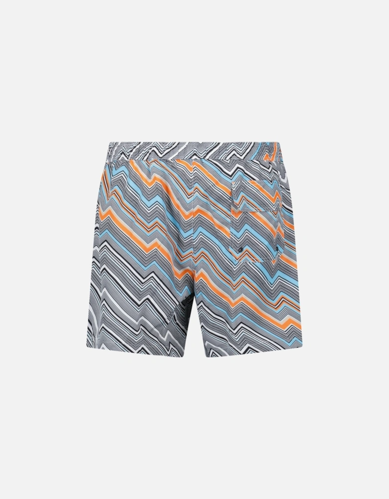Zig Zag Swim Shorts Multicolour