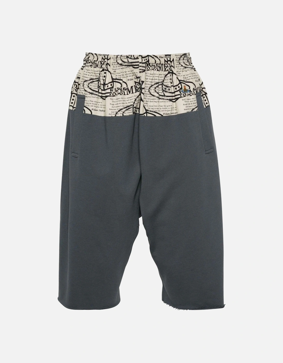 Men's Grey Orb Print Bermuda Shorts, 5 of 4