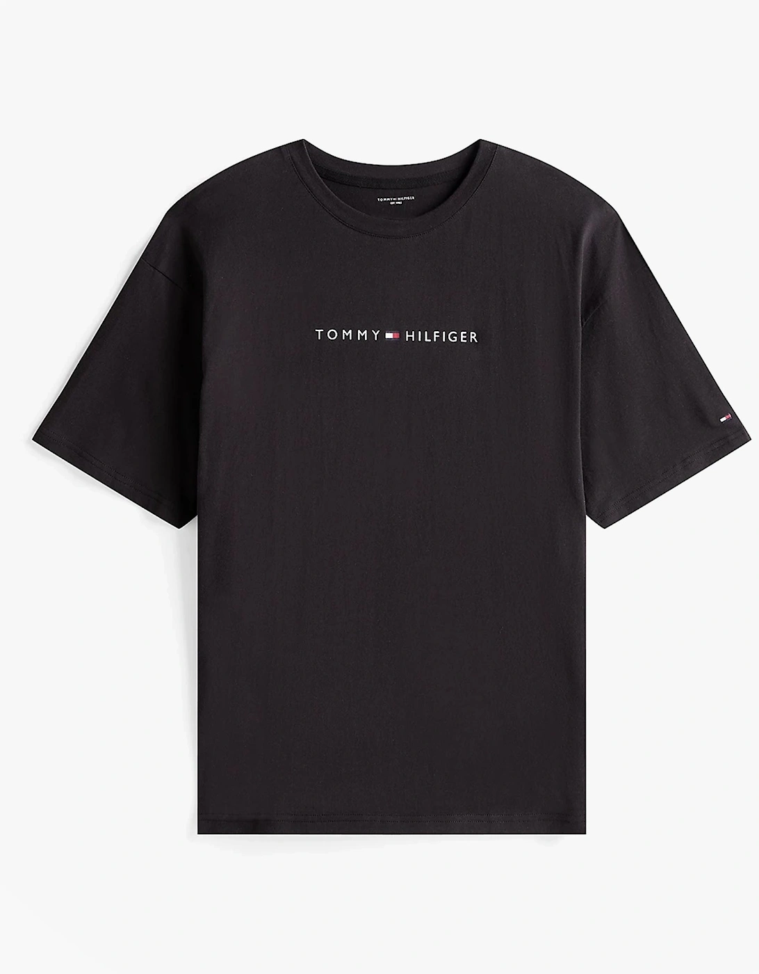 Tommy Hilfiger Men’s Short Sleeve Round Neck Logo T-Shirt - Image 2
