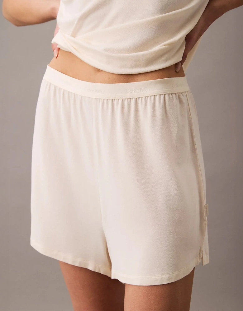 ULTRA SOFT MODAL Womens Lounge Shorts Ivory