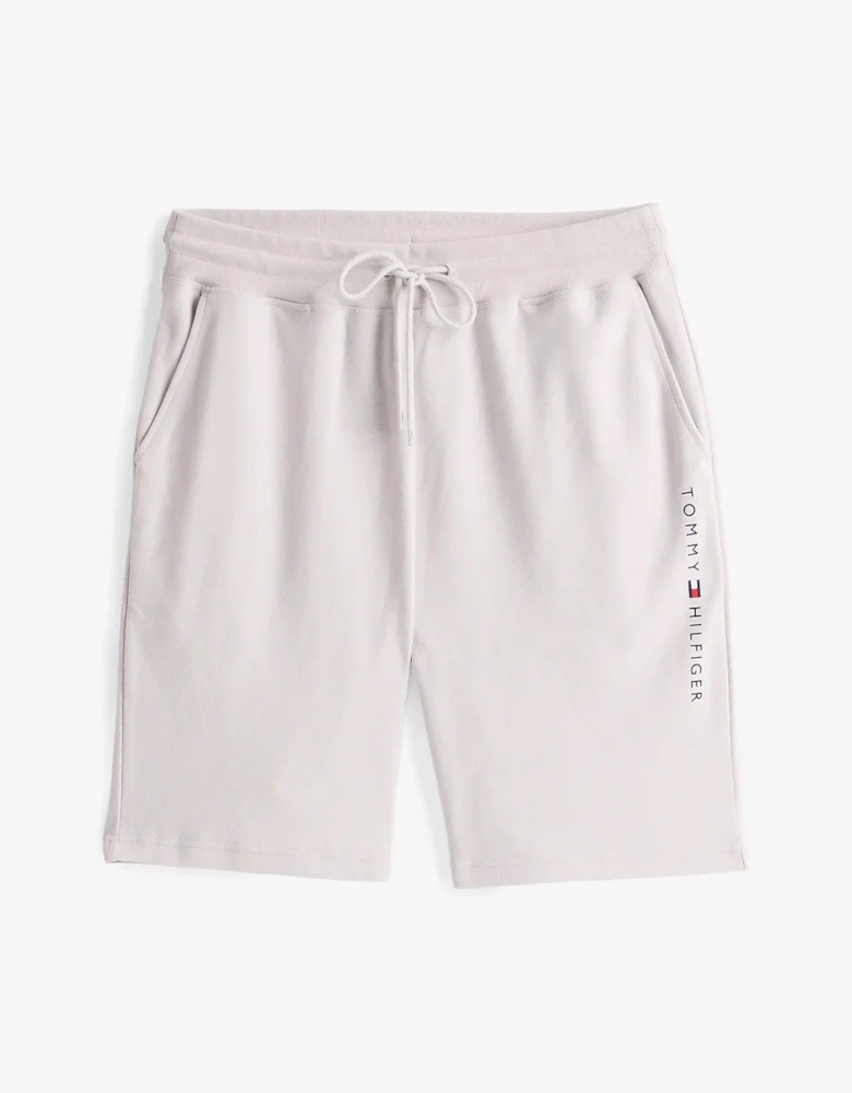 Mens Lounge Shorts Beige