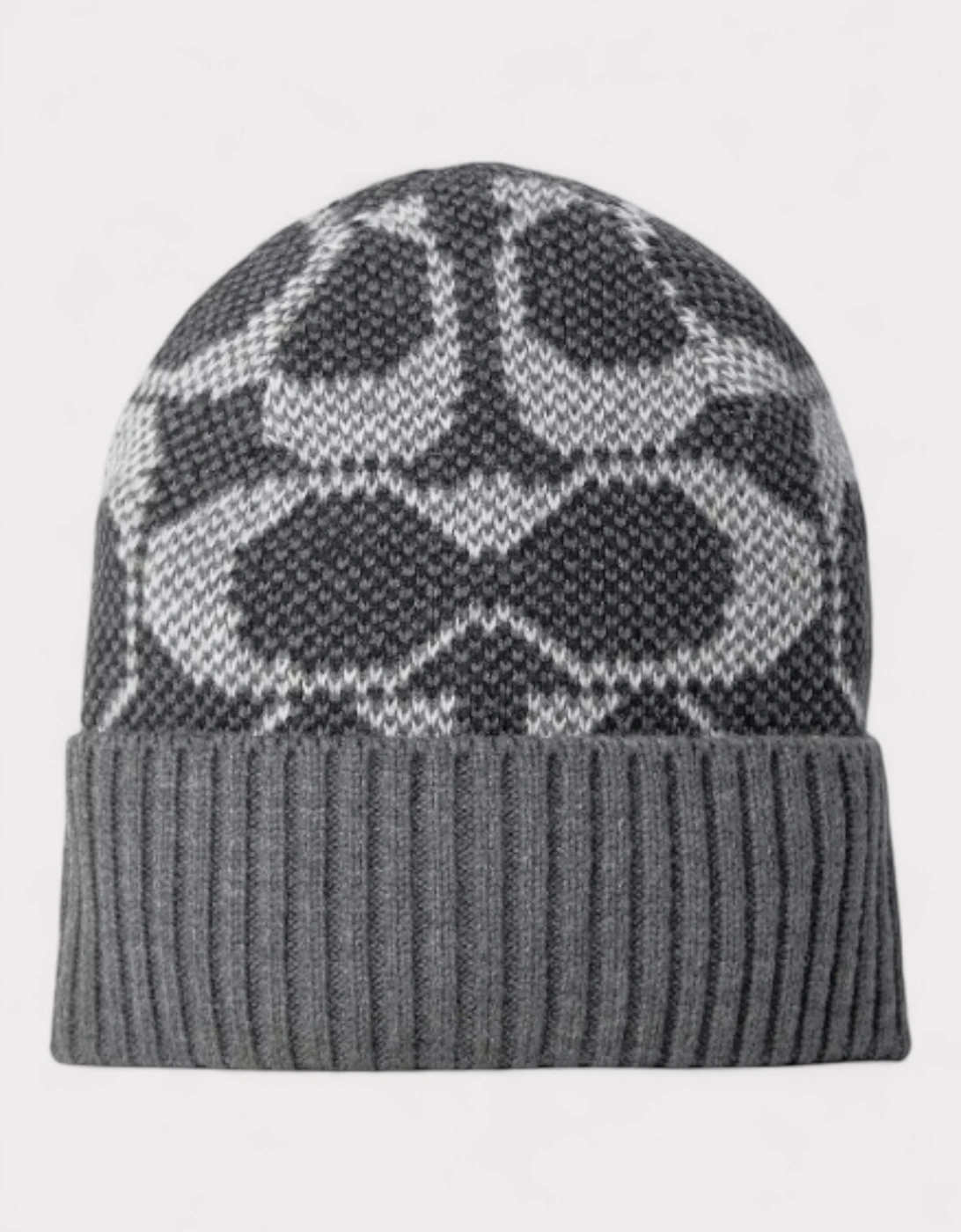 Coach Women's Grey Signature Beanie - Size: O/S