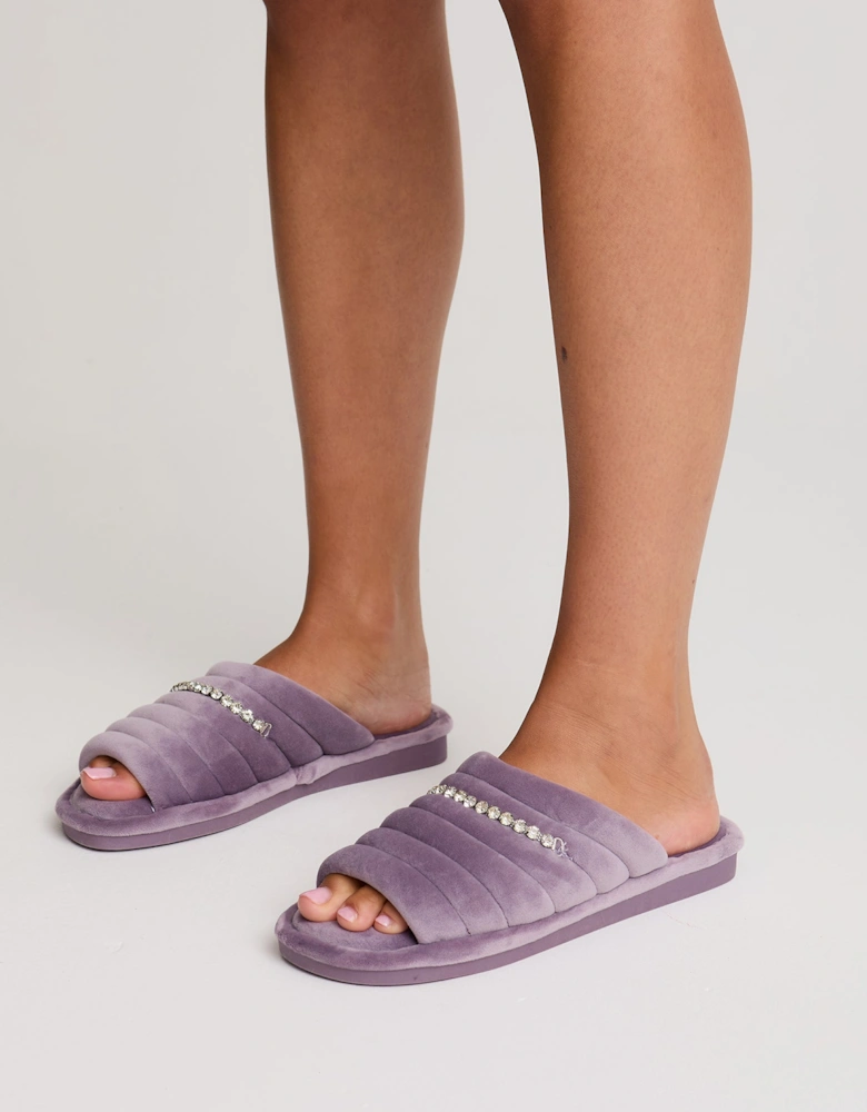 Frankie Slippers in Lavender